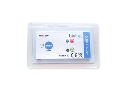 photographie d'une étiquette nfc tldl blulog