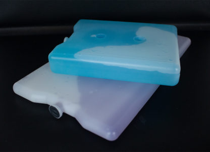 Photographie d'un gel brge de csafe kalibox sur un diffuseur thermique